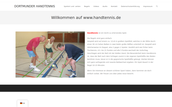 handtennis.de