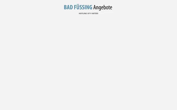 www.bad-fuessing-angebote.de