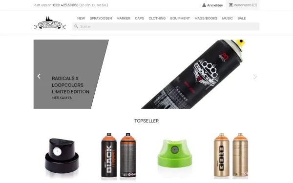 www.dedicated-store.com