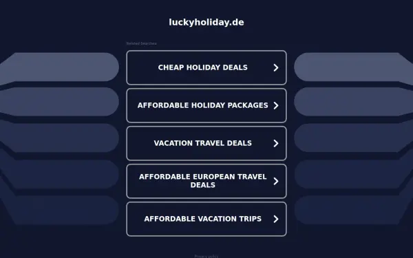 luckyholiday.de