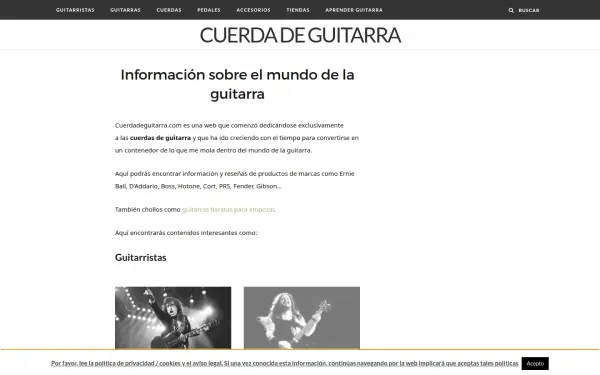cuerdadeguitarra.com