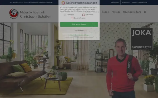 www.malerfachbetriebschaefer.de