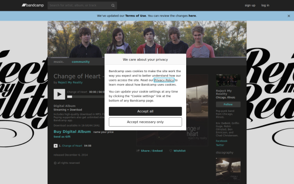 rejectmyreality.bandcamp.com