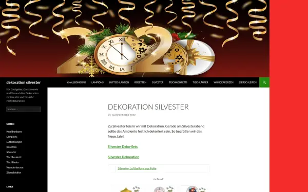 www.dekoration-silvester.de