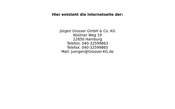 grosser-kg.de