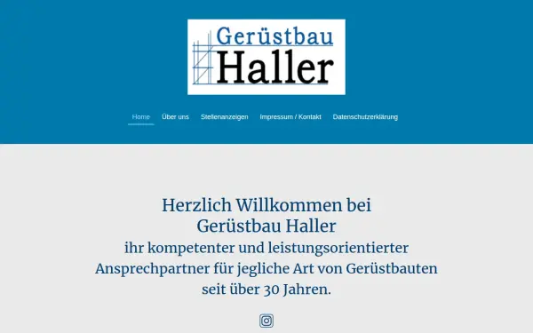 www.haller-geruestbau.de