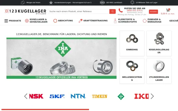 www.123kugellager.de