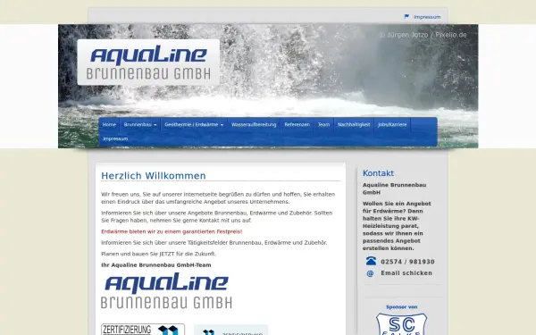 aqualine-brunnenbau.de