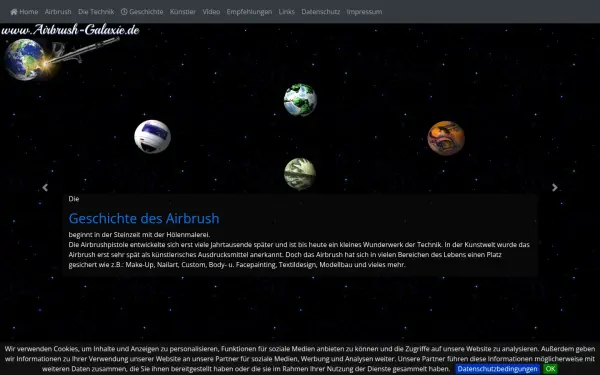 www.airbrush-galaxie.de