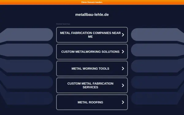 metallbau-lehle.de