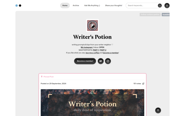 writerspotion.com