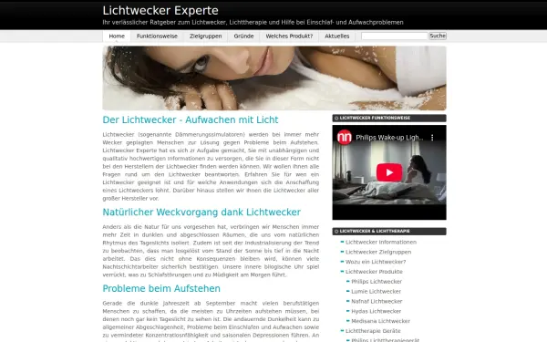 www.lichtwecker-experte.de