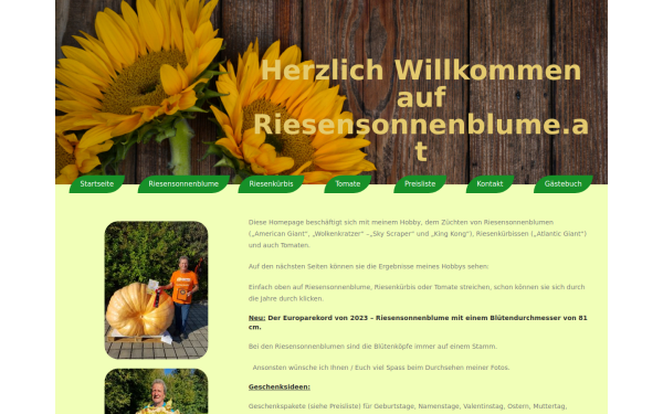 www.riesensonnenblume.at