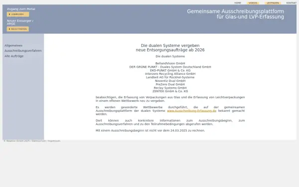 www.ausschreibung-erfassung.de