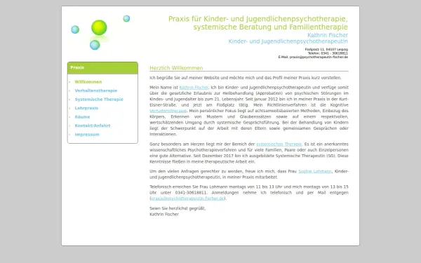 psychotherapeutin-fischer.de