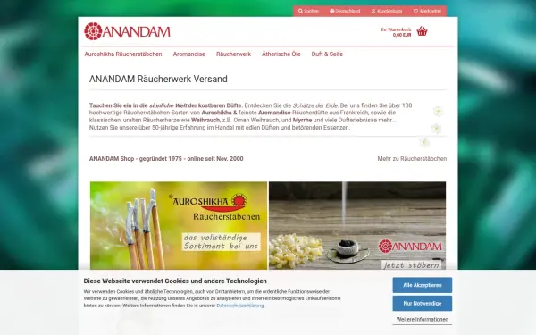 www.anandam-shop.de