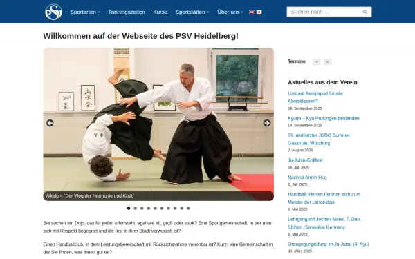 polizeisportverein-heidelberg.de