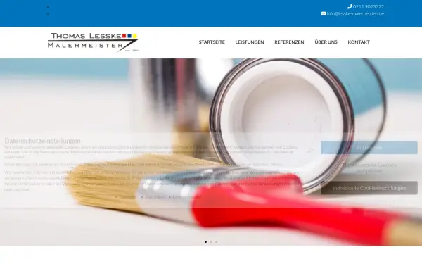 www.lesske-malerbetrieb.de