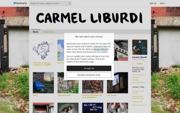 carmelliburdi.bandcamp.com