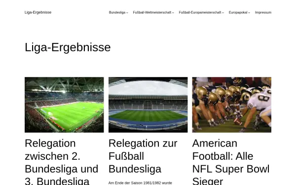 www.liga-ergebnisse.de