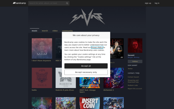 savantofficial.bandcamp.com