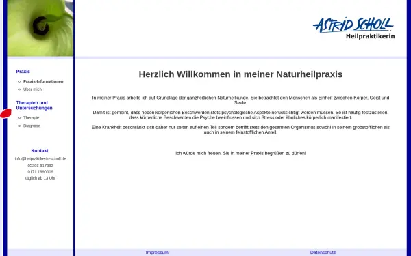 heilpraktikerin-scholl.de
