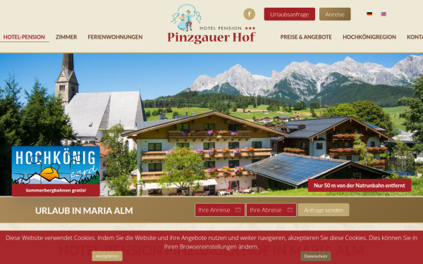 www.hotel-pension-mariaalm.com