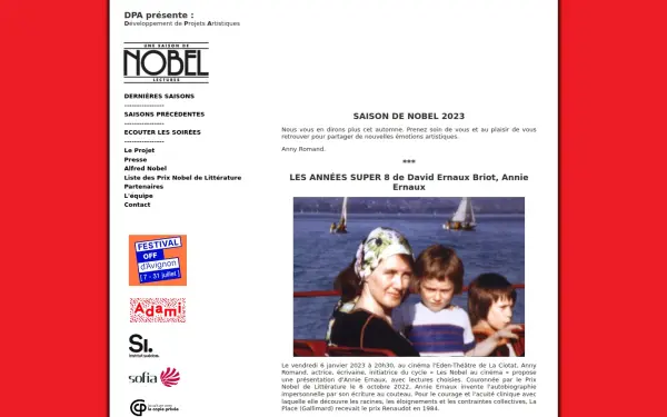 unesaisondenobel.com