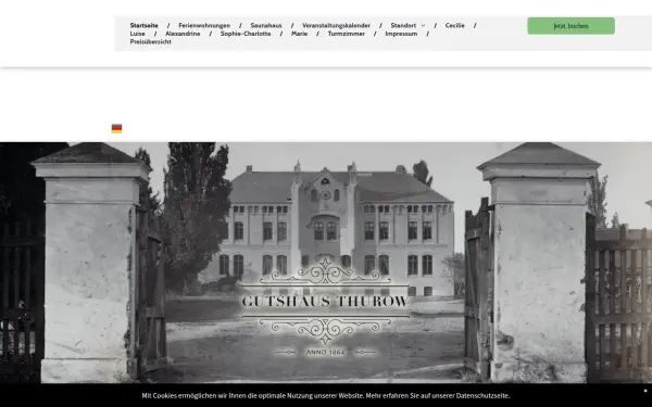 gutshaus-thurow.de