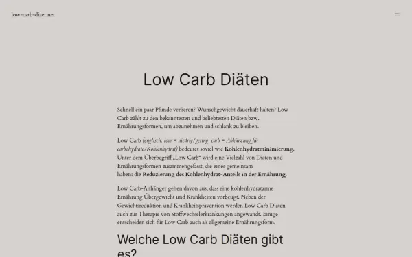www.low-carb-diaet.net