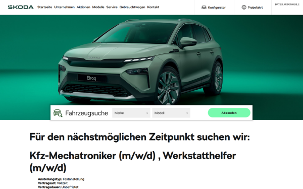 bayer-automobile.skoda-auto.de