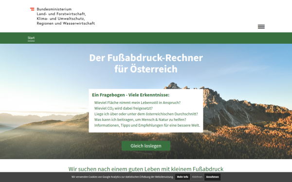 mein-fussabdruck.at