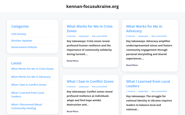 kennan-focusukraine.org
