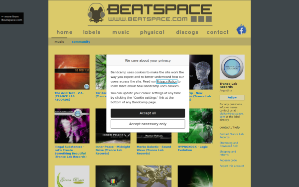 beatspacetrance-lab.bandcamp.com