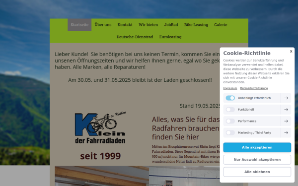 www.klein-der-fahrradladen.de