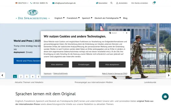 www.sprachzeitungen.de