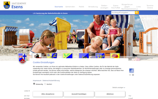 www.samtgemeinde-esens.de