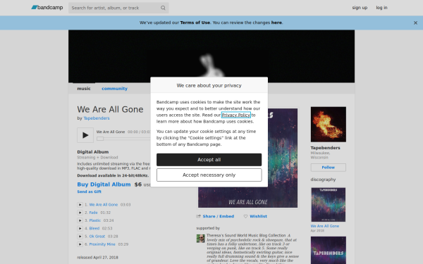 tapebenders.bandcamp.com