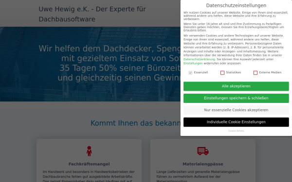dachbausoftware.de