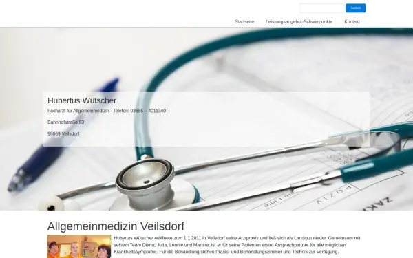 www.allgemeinmedizin-veilsdorf.de