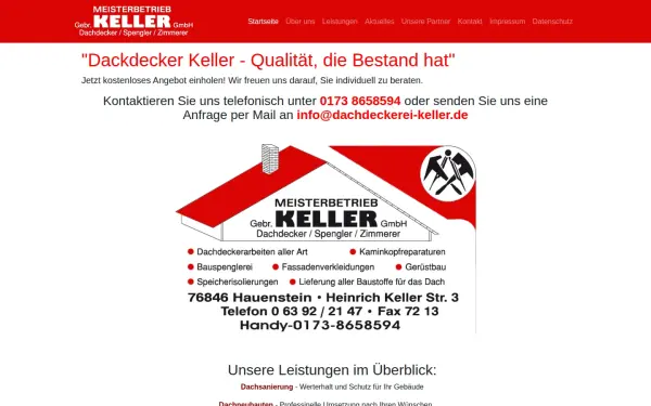 www.dachdeckerei-keller.de
