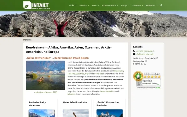 www.intakt-reisen.de