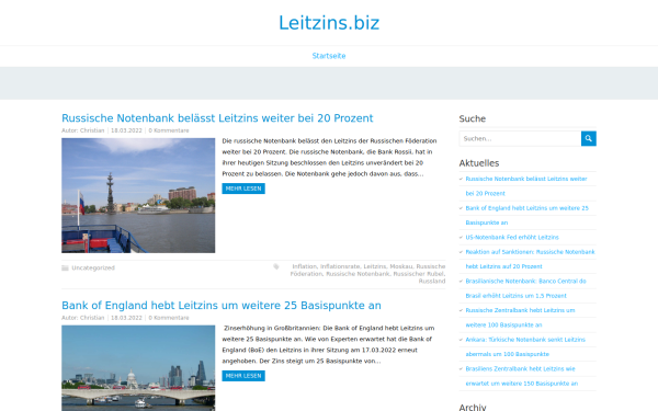 leitzins.biz