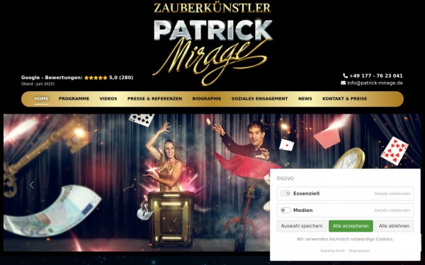 www.patrick-mirage.de