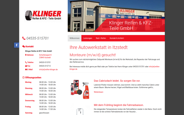 www.reifen-klinger.de