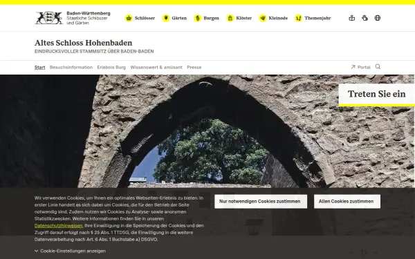 www.altes-schlosshohenbaden.de