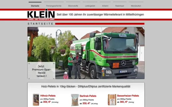 www.brennstoffhandel-klein.de