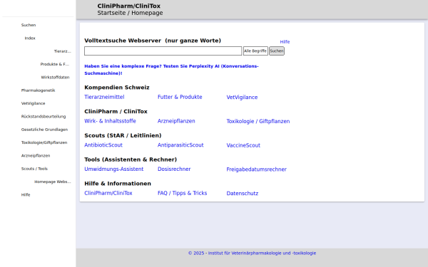 www.vetpharm.uzh.ch