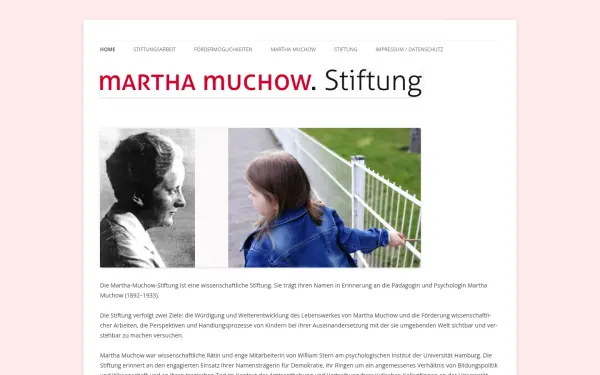 martha-muchow-stiftung.de