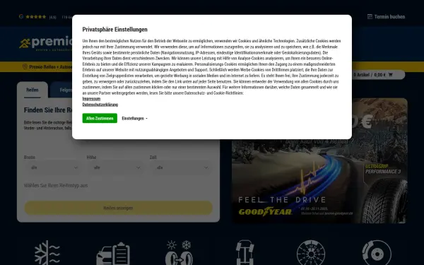 reifen-vangelista.premio.de